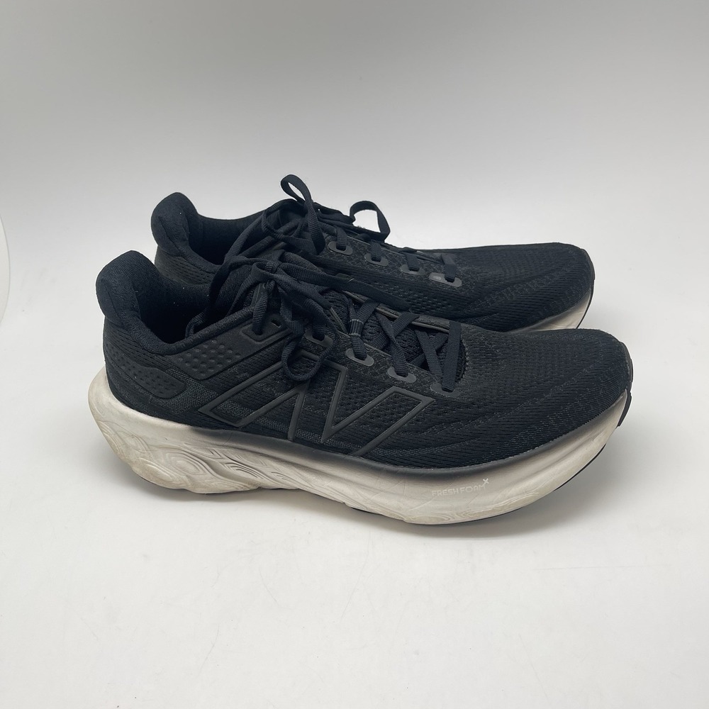 New Balance Sneakers Womens 9.5 B FF X 1080 V13 W1080K13 Black Running Gym Shoes